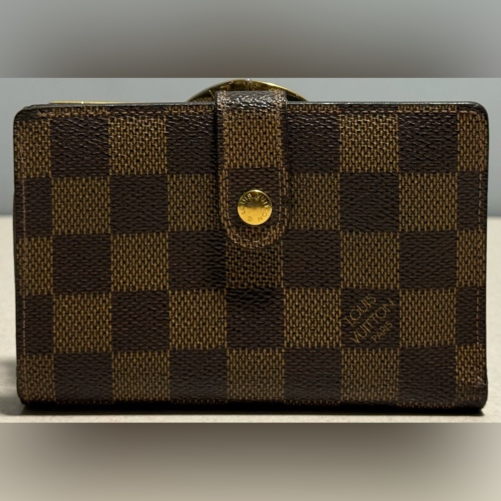 Louis Vuitton Damier Ebene Portefeuille Viennois Bifold Wallet
